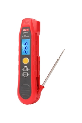 Uni-t Ut320t Temaslı-temassız 2'si 1 Arada Termometre