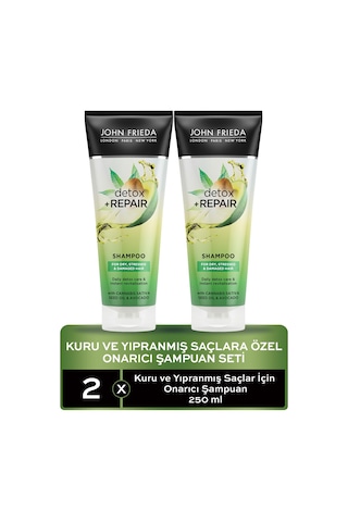 John Frieda Detox Repair Onarıcı Şampuan 2 x 250 ML