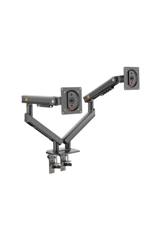 Ergonomik Monitör Standı 17-32 İnç Ekranlar İçin Ayarlanabilir Açık Ceviz