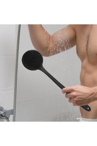 Homyl 2 Köpük Topu Ile Duş Fırçası Hafif Banyo Aksesuarları Vücut