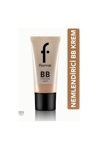 Flormar Doğal Bitişli SPF20 BB Krem - Bb Cream - 003 Light - 8690604535408