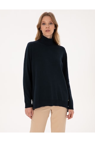 Pierre Cardin Kadın Lacivert Kazak /triko 50316385-vr033 Lacivert