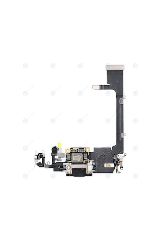 Apple Uyumlu iPhone 11 Pro Şarj Soketi Yüksek Kaliteli Siyah Şarj Soketi