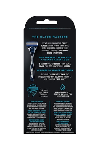 Wilkinson Sword Hydro 5 Pro-vitamin B5 Erkek Tıraş Bıçağı Sapı + 4 Yedek Kartuş