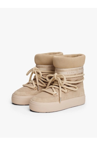 Tommy Hilfiger Kadın Bot Fw0fw08998acc Bej