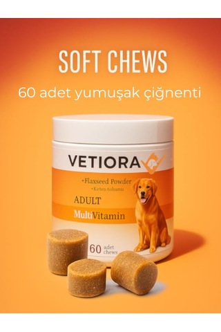 Köpekler İçin Multivitamin Güçlü Bağışıklık Ve Zindeliklı Tüyler İçin Ödül Maması Formunda, 150 Gr