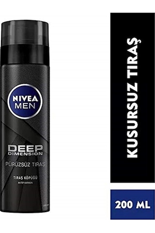 Men Tıraş Köpüğü Deep Dimension 200 Ml 6 Adet