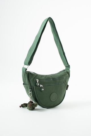 Baginn Klinkır Hafif Yağmur Geçirmez Kadın Postacı Çanta Çok Cepli 25 18 Cm Omuz Çantası 571 Collection Yeşil