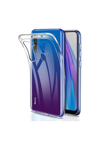 Xiaomi Redmi Note 8T 1mm Süper Silikon Şeffaf Kapak