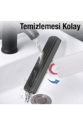Ally Ezere Çok Amaçlı Taşınabilir Ev Araç Ofis Temizlik Paspası Mini Beyaz