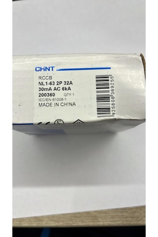2x32a 30ma Kaçak Akım Rölesi 200360 Chint
