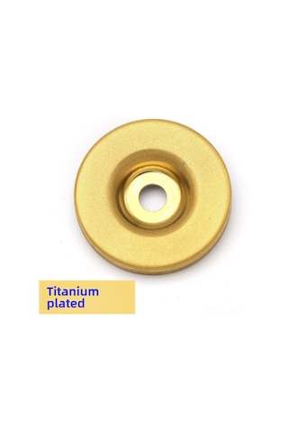 Konesam Çok Fonksiyonlu Taşlama Makinesi: Bıçak, Makas, Matkap Ucu Ve Cam Taşlama İçin Titanyum Kaplı Elmas Zımpara Diski 49mm, 180