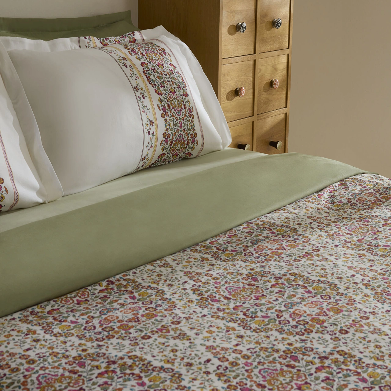 Karaca Home Nıcole Krep Çift Kişilik Nevresım Takımı Multıcolour Renkli