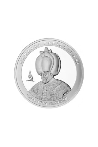 Agakulche 2. Selim Osmanlı Gümüş Sikke Coin