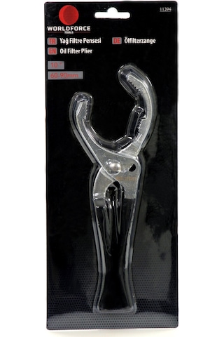 Worldforce 10" 60-90 mm Yağ Filtre Pensesi Chrom Izoleli Sap
