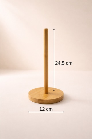 Rulo - Bambu Kağıt Havluluk Yuvarlak 27 Cm Bambu