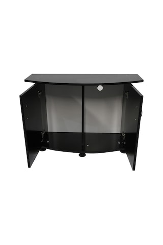 Kanki Pet Mdf Bombeli Akvaryum Sehpa Siyah 100 CM