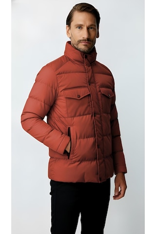 İgs Erkek Kiremit Mont-10103 Turuncu