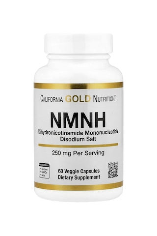 California Gold Nutrition, Nmnh, 250 Mg, 60 Veggie Capsules