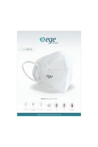 Ege Maske 4014- K FFP2 NR N95 50'li