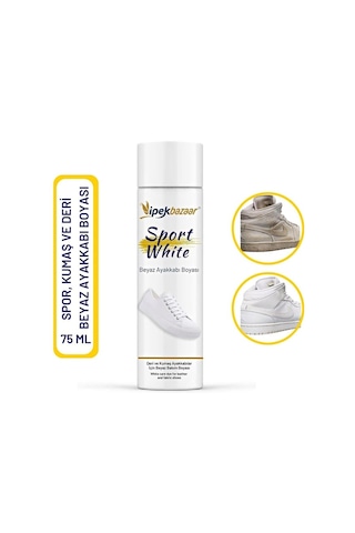 Neystore Sportwhite, Beyaz Ayakkabı Boyası, Deri, Kanvas, Sneaker Boyası