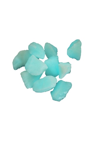 Ximistore9 Mavi Tekrarlayan Işık Emici Parlak Taşlar 1-3cm 100g - Akvaryum, Bahçe, Havuz Dekorasyonu