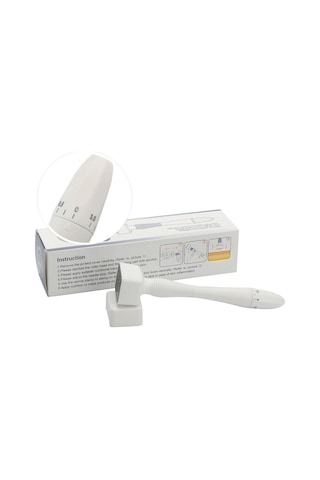 Dermastamp Uzunluğu Ayarlanabilir Titanyum 140 İğne Dermastamp Uzunluğu Ayarlanabilir Titanyum 140 İğne