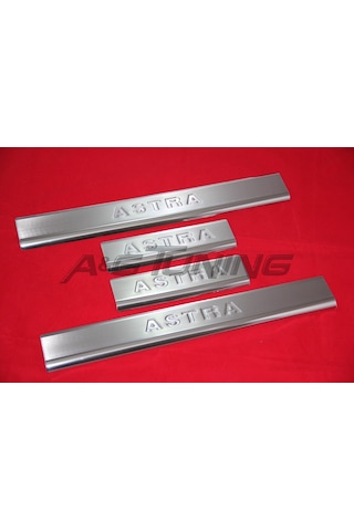 Opel Astra H Hb Krom Kapı Eşiği Tk 2004 Üzeri Paslanmaz Çelik N11.4432