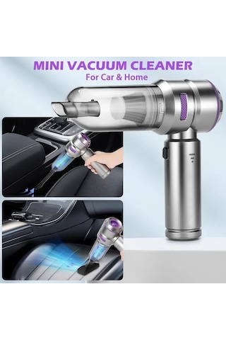 Araç Süpürgesi Kablosuz El Süpürgesi 16000 Pa Fırçasız Motor 4741