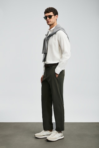 Lufian Danıel Erkek Basic Gömlek Regular Fit Beyaz Beyaz 112010676100500 Beyaz