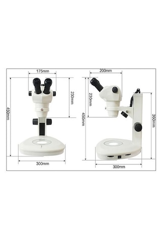Ece Opto-edu Dijital Mikroskop Trinoküler Sürekli Zum Stereo Mikroskop Led Halkalı Ve Lcd Ekranlı Mikroskop Kamerası