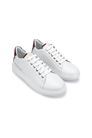 Mario Valentino Unisex Hakiki Deri Beyaz/kahverengi Sneakers & Spor Ayakkabı 1040 95b2310 Ayk Y25 Whıte/brown Beyaz - Kahverengi