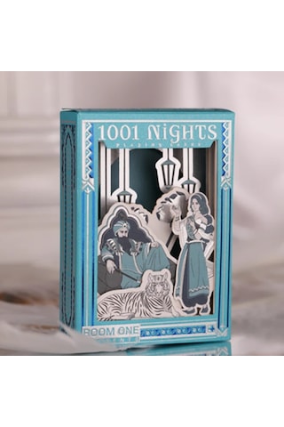Room One 1001 Nights Aurora Edition Premium Oyun Kağıdı İskambil Kartları Destesi