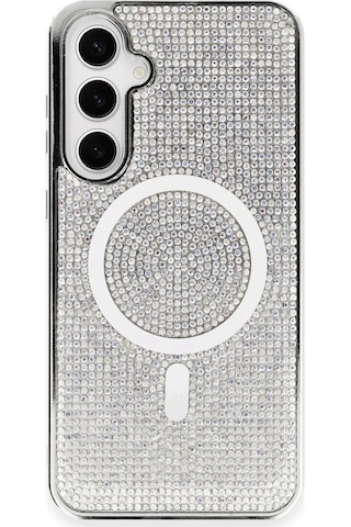 Cosmotex Newface Samsung Galaxy Uyumlu S23 Kılıf Diamond Magsafe Kapak - Rainbow