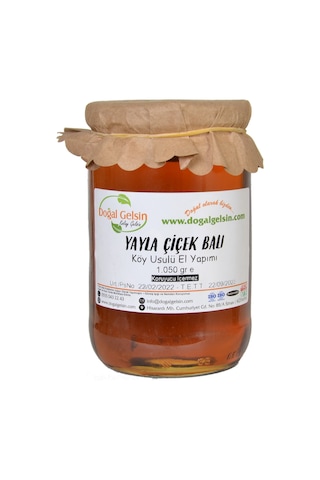 Doğal Gelsin Yayla Çiçek Balı - 1.050 gr