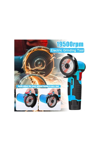 Xindoker 12v 19500 Rpm Profesyonel Mini Taşlama Makinesi - Kesme, Parlatma Ve Zımparalama İçin Çok Fonksiyonlu El Aleti