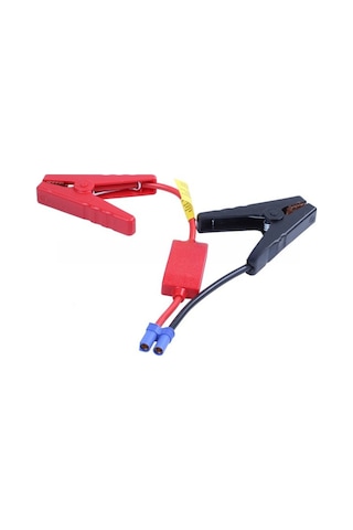 Yifomall Araç Acil Başlatma Klipsi: 10 Numara Silikon Kablolu, Ters Şarj Koruma, Standart Tasarım, Çakmak Klipsi Ek Kablosuz