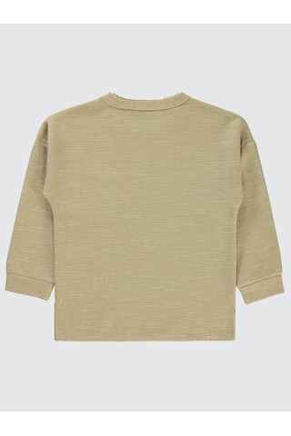 Civil Boys Erkek Çocuk Sweatshirt 6-9 Yaş Bisküvi