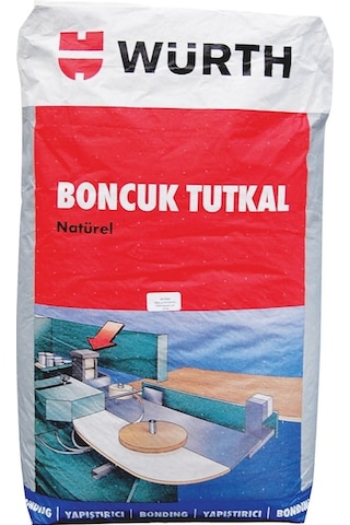 Würth Boncuk Tutkal, Eva Bazlı Natürel 25kg: Kenar Bantlamada Profesyonel Çözüm