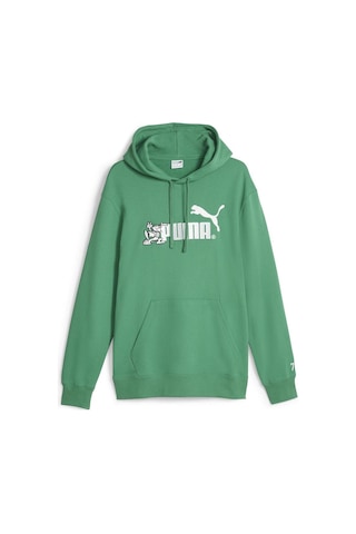Puma Classıcs No.1 Logo Celebration Hoodie Tr Erkek Sweatshirt-yeşil Yeşil