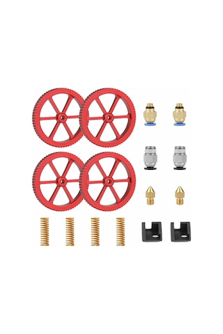 Suofeng Metal El Ayarlı Vida Somunu Seti - 60mm Çap, 10mm Yay, 4 Adet