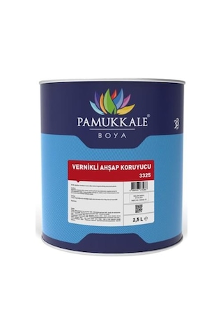 Pamukkale Vernikli Ahşap Koruyucu 2,5 Lt