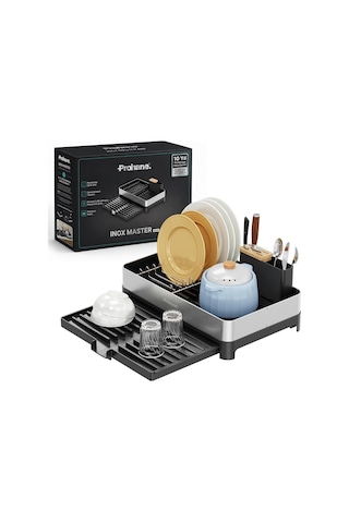 Lexroo Inox Master Kd200 Kompakt Genişletilebilir Bulaşıklık 304 Paslanmaz Çelik Çok Renkli