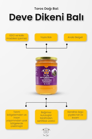 Toros Dağı Deve Dikeni Balı 860 G