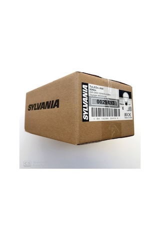 SYLVANIA 8,5W LED AMPUL E27 6500K BEYAZ 6 ADET