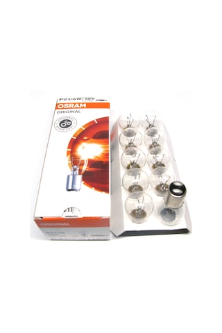 12v 1016 P21/5w Stop Ampulü Çift Duylu 10 Adet Osram 7528