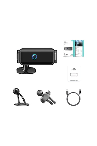 Ardemix 921 Otomatik Sensörlü Havalandırma Ve Düz Zemin Dizayn Araç Telefon Tutucu-s