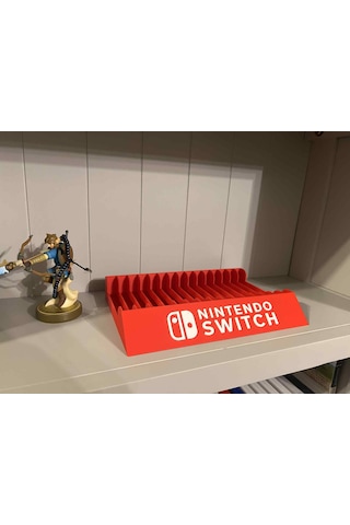 Nintendo Switch Cd Kutusu Düzenleme Rafı