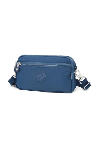 Smart Bags Smartbags Mini Boy Krinkıl Kumaş Kadın Çapraz Çanta 2022-1112 Lacivert Lacivert