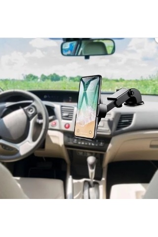 Buffer Torpido Üstü Teleskopik Araç Telefon Tutucu